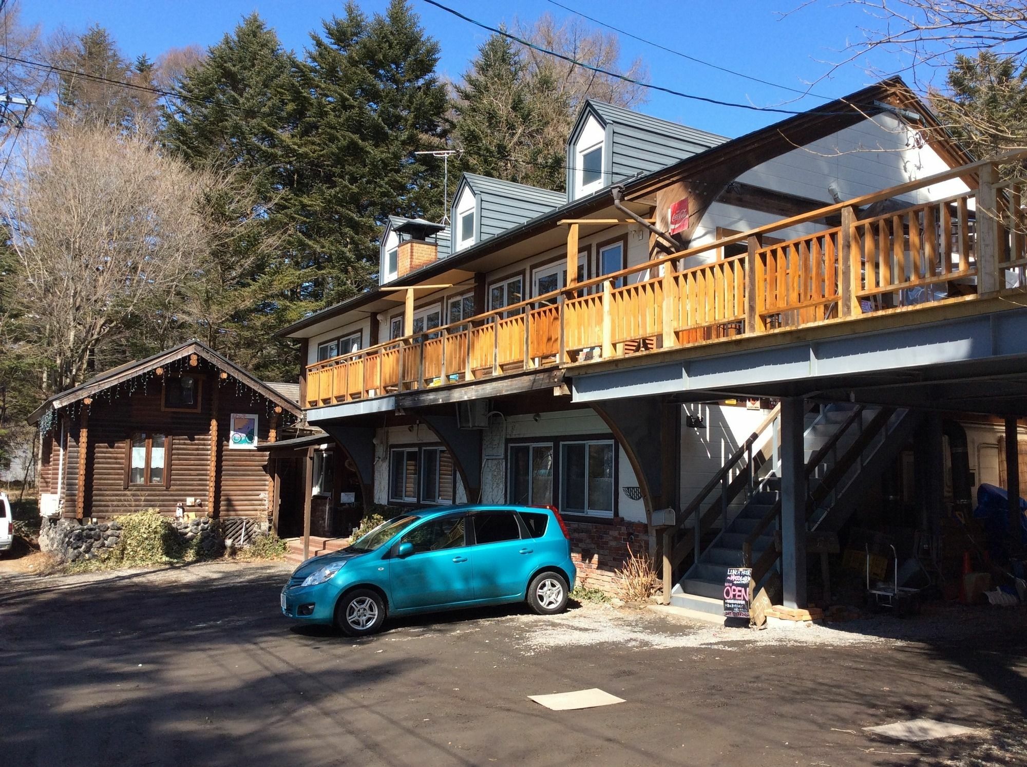 Pension And Log Cottage Hoshinoko Karuizawa Exteriör bild